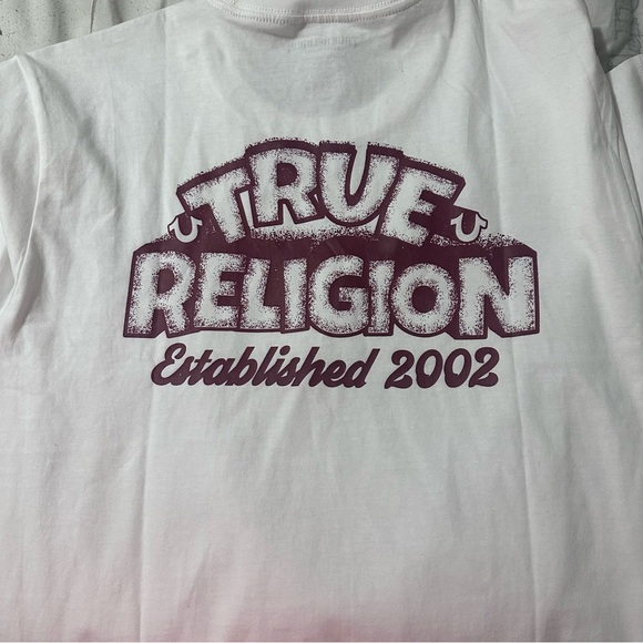 True Religion White Short Sleeve Tee - Picture 9 of 9